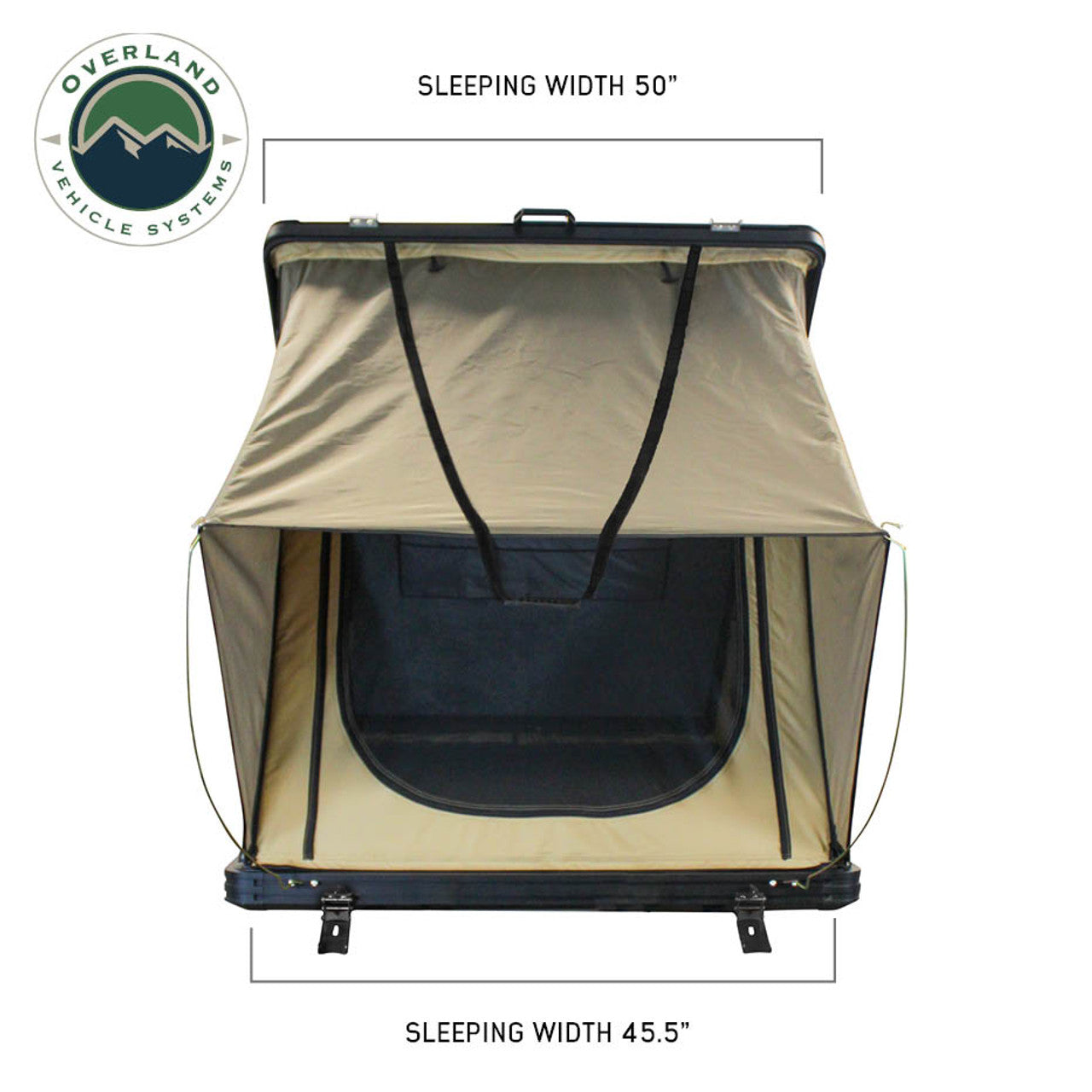 LD TMON Clamshell Aluminum Hard Shell Roof Top Tent