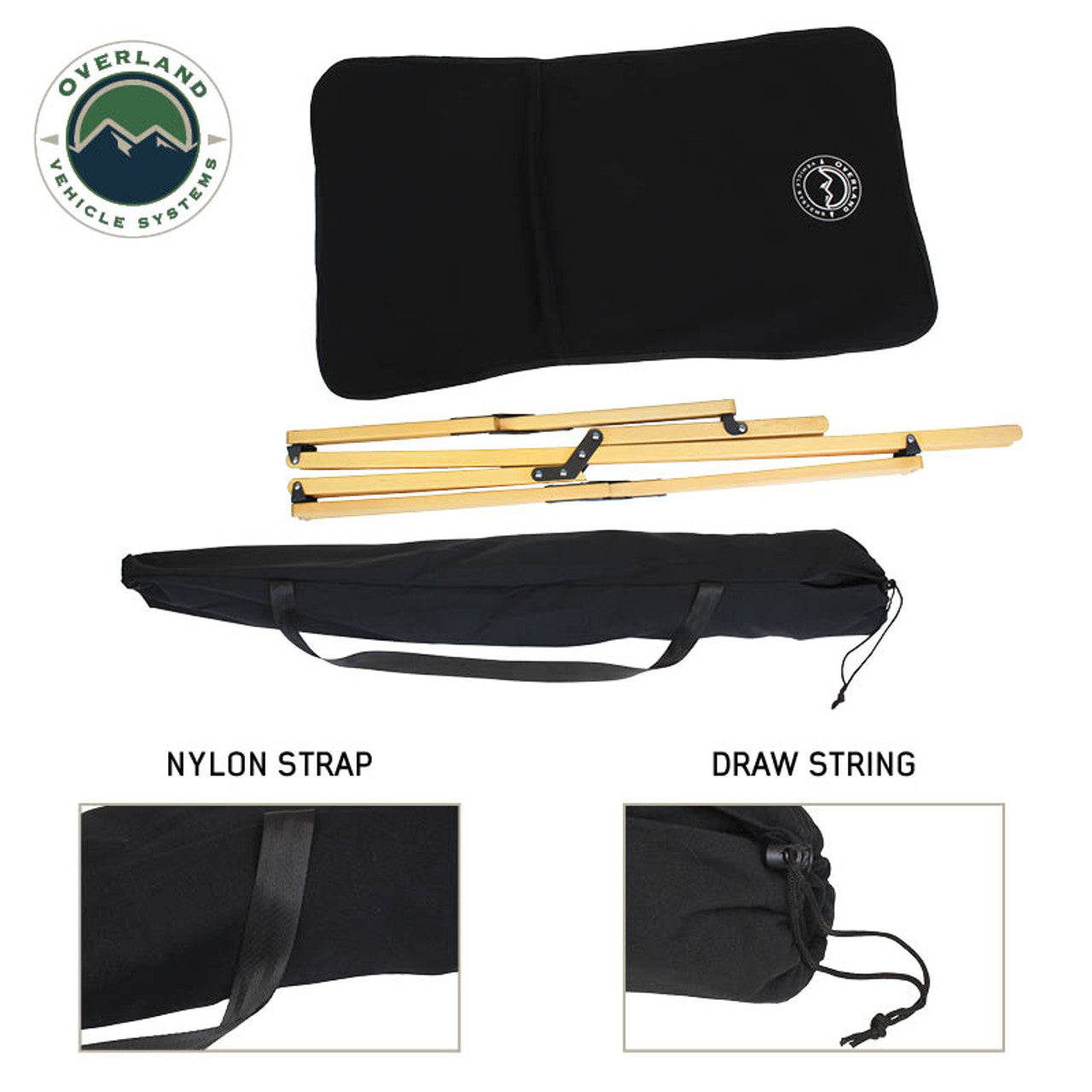 Kick It Wooden Camp Chair