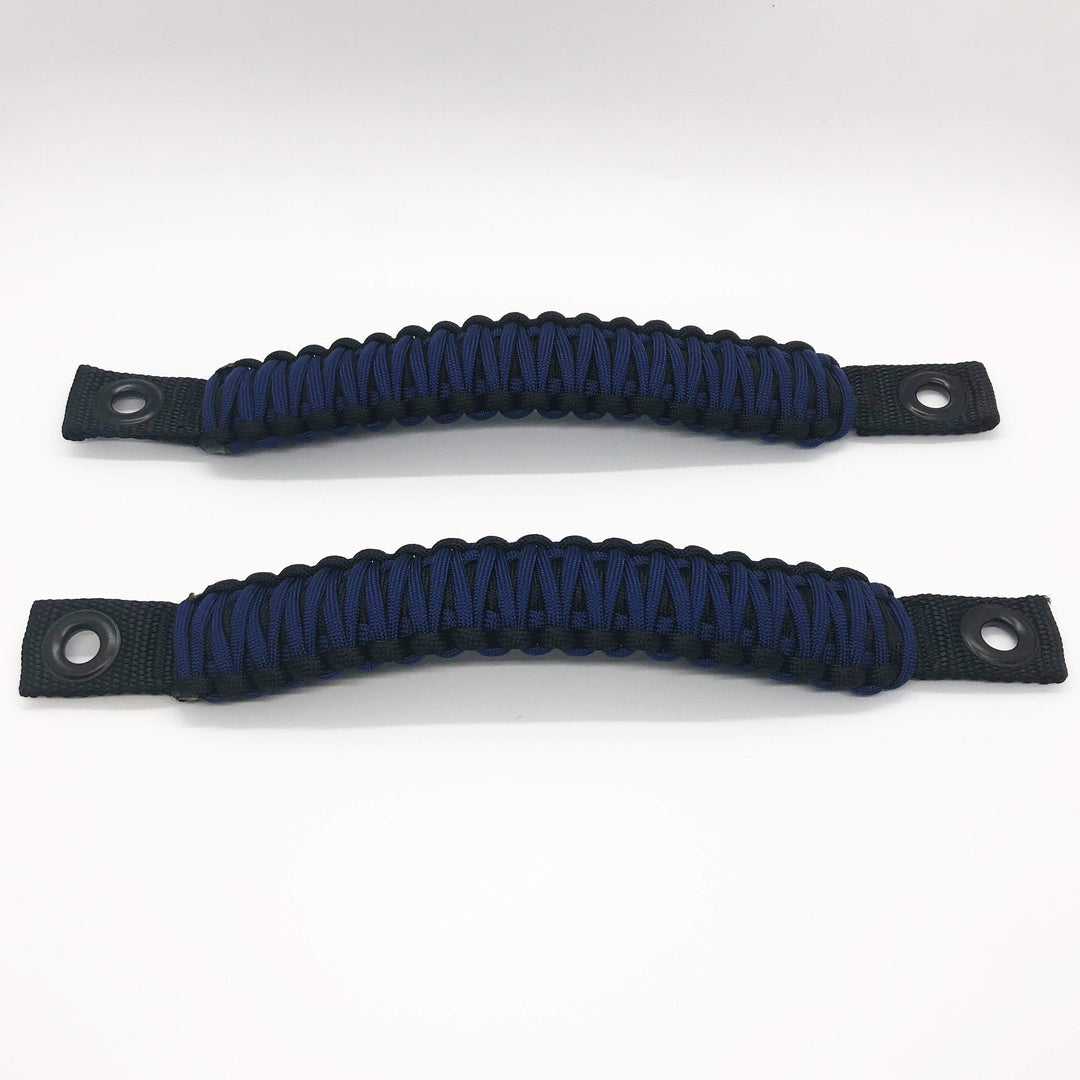 Paracord Grab Handles Bolt-On for Jeep® Wrangler JL, JLU & Gladiator 2018+ Made in USA - 550 Paracord | Bartact®