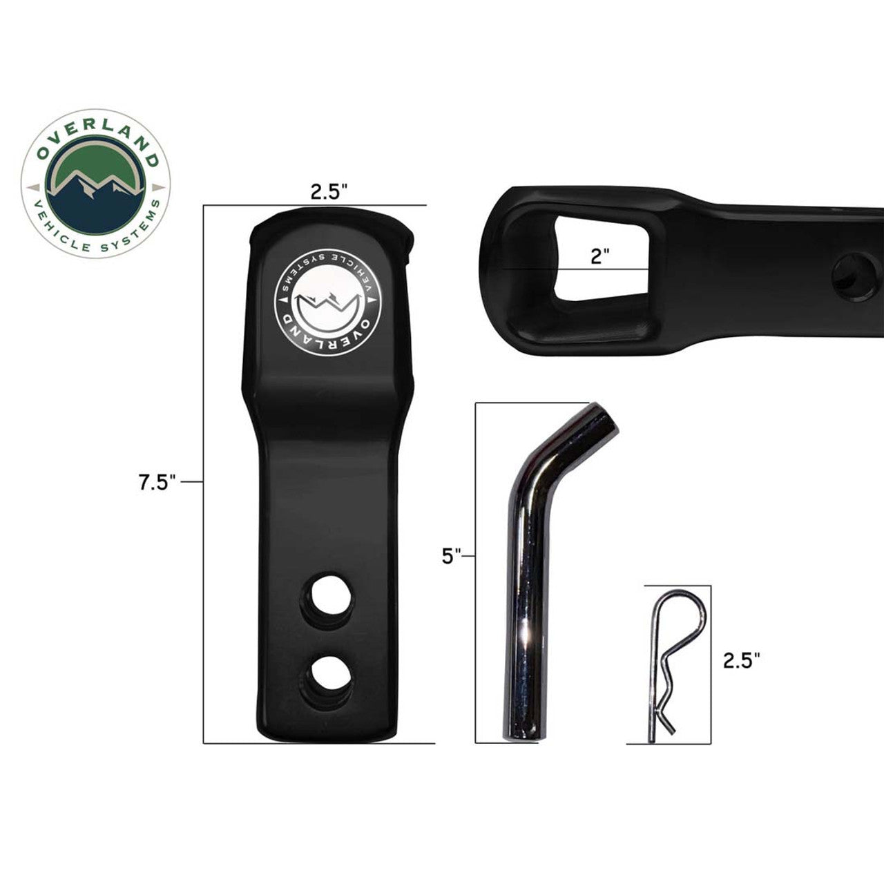 Aluminum Receiver Hitch Mount – 45,000 LB