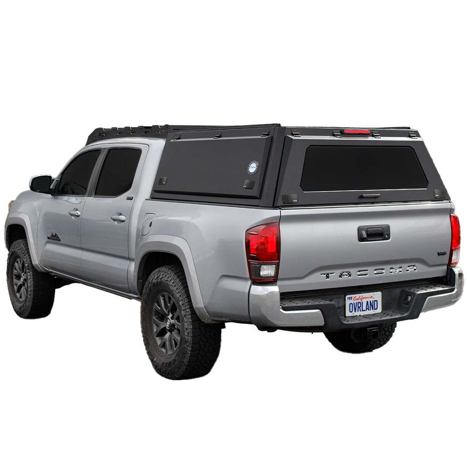Expedition Truck Cap with Full Wing Doors, Front & Rear Window & 3RD Brake Light