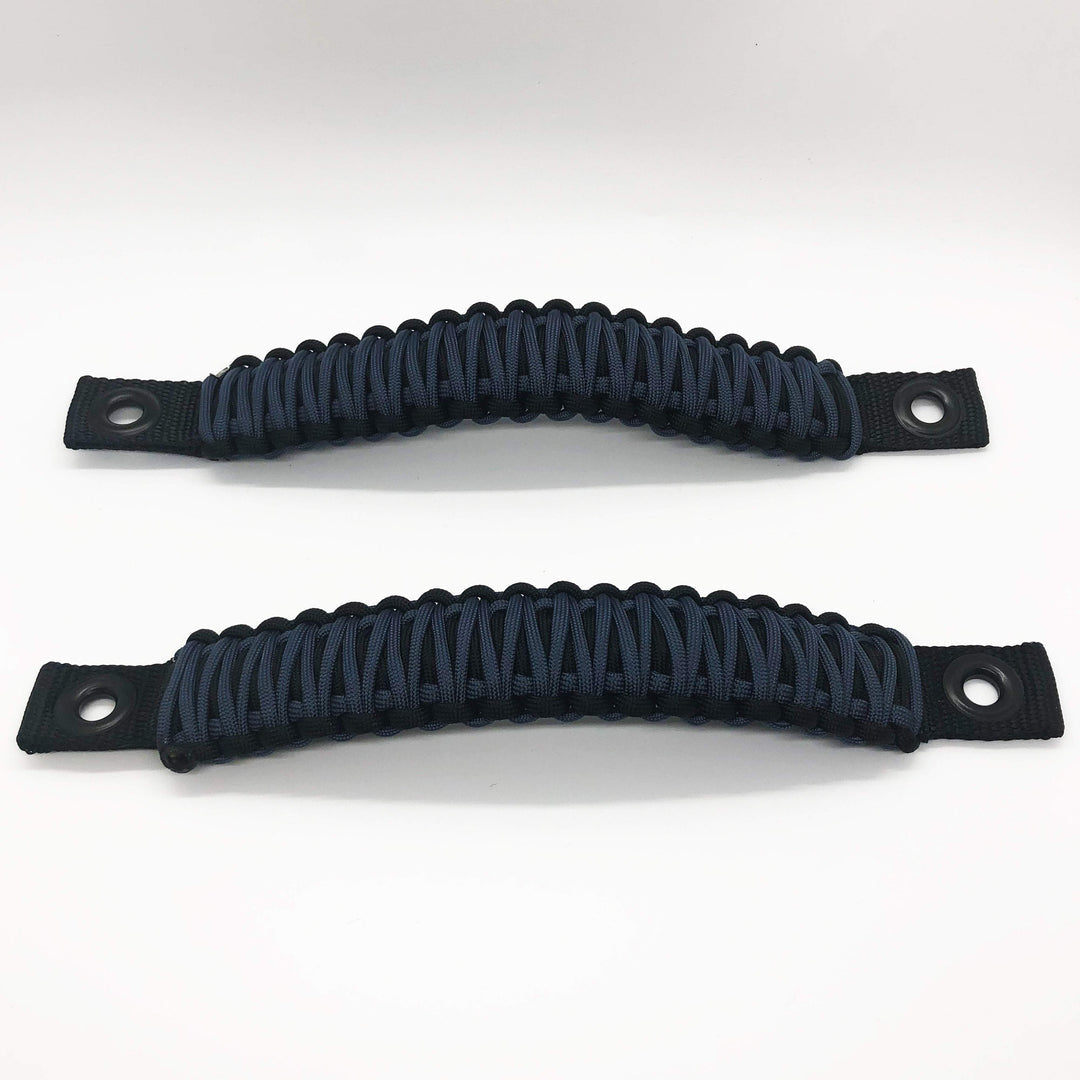 Paracord Grab Handles Bolt-On for Jeep® Wrangler JL, JLU & Gladiator 2018+ Made in USA - 550 Paracord | Bartact®