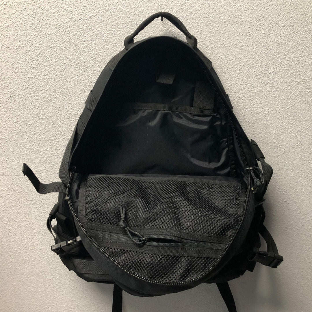 Black backpack