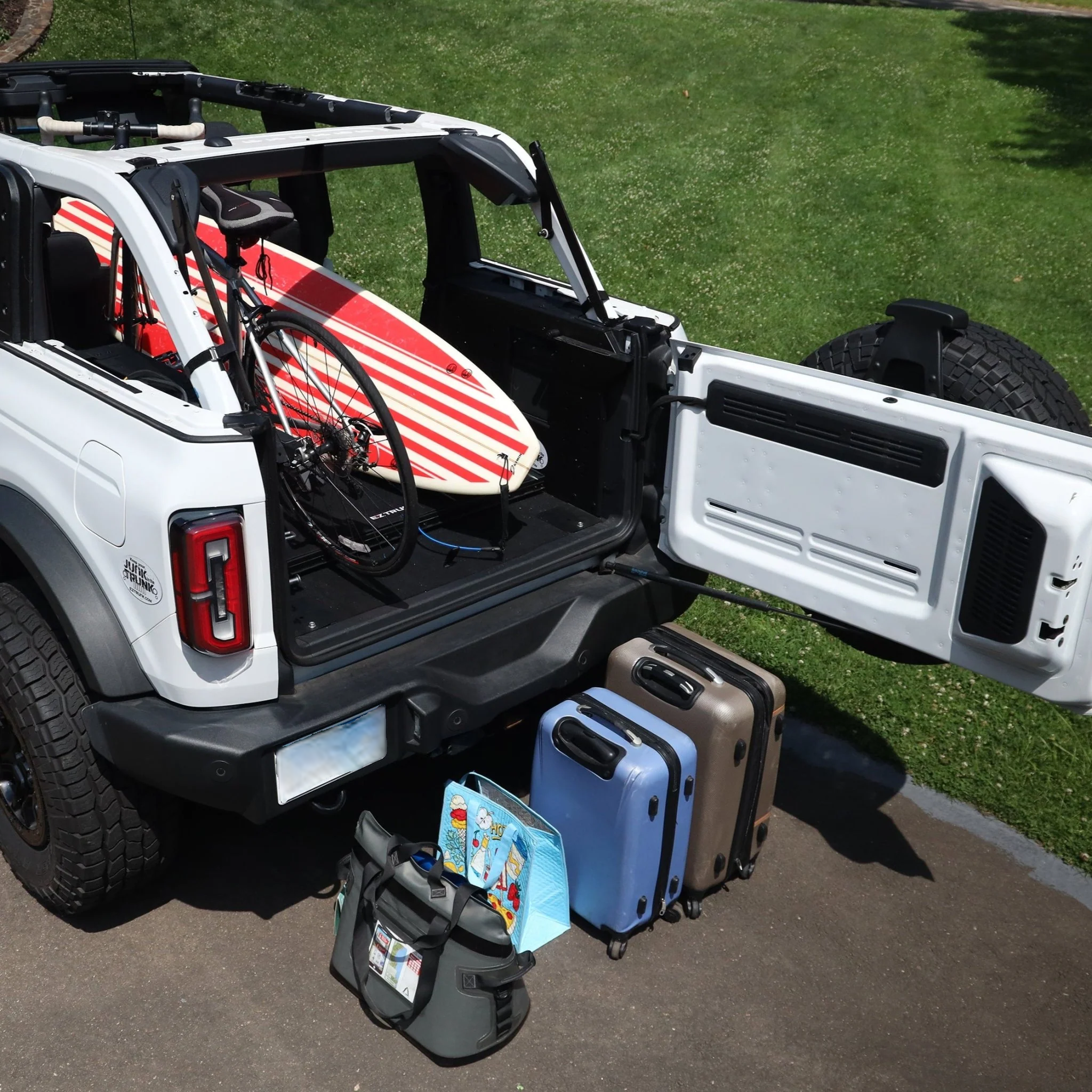 EZ4X4 Extreme Trunk Foldable Storage System for 2021+Bronco (4 Door)