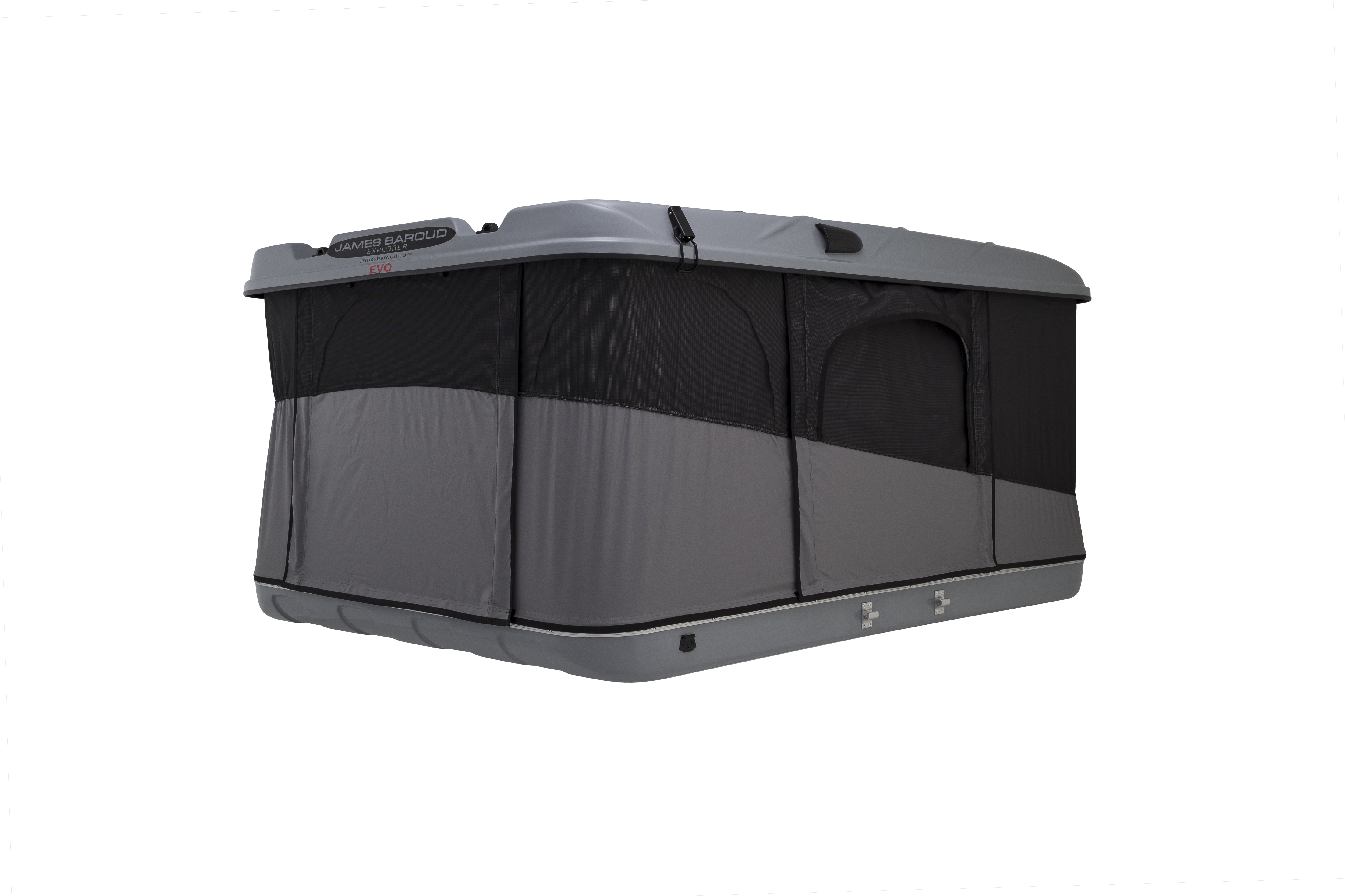 james baroud grandraid rooftop tent in grey