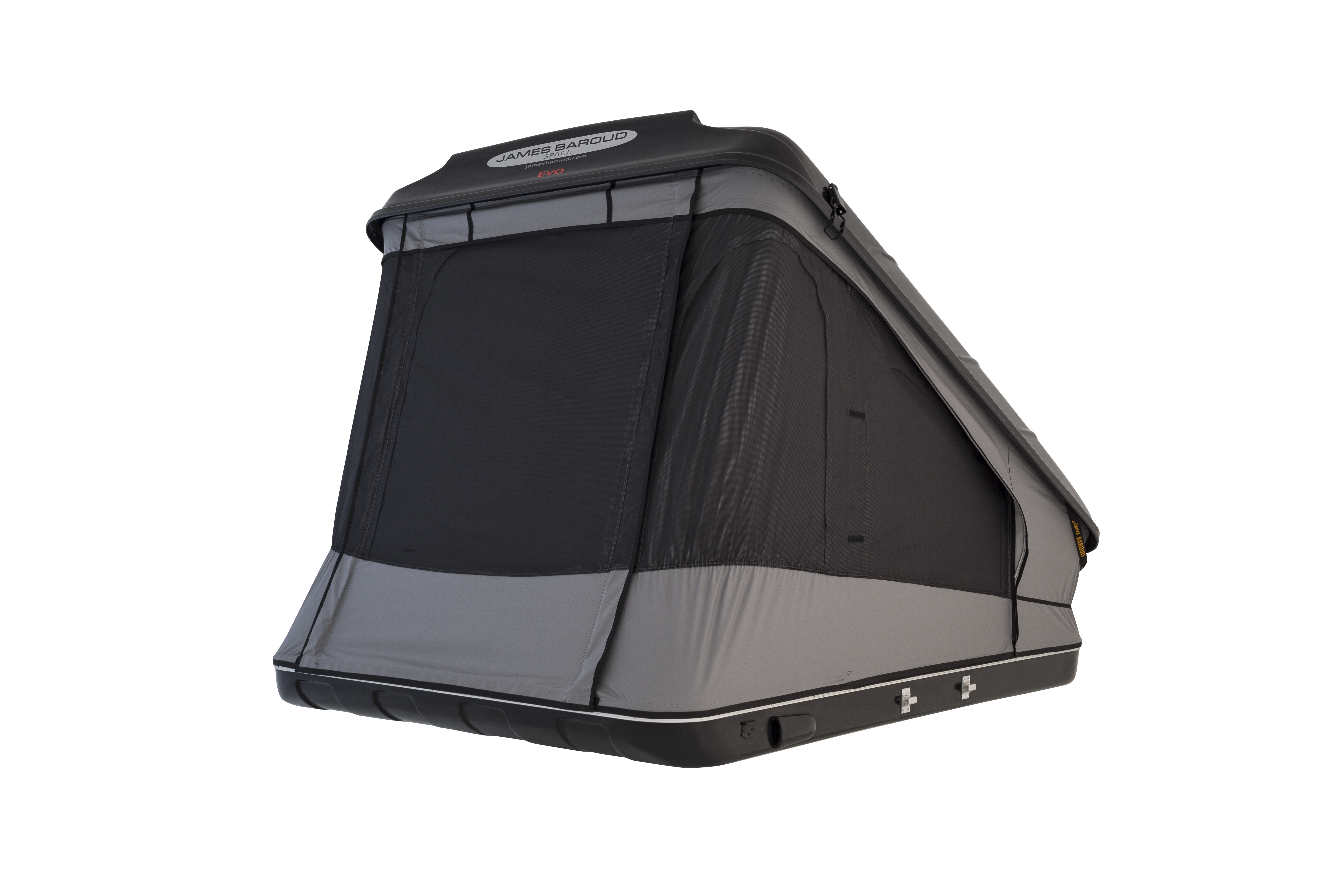 james baroud space rooftop tent in black