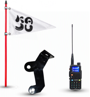 Off-Road Communication & Visibility Bundle -JK
