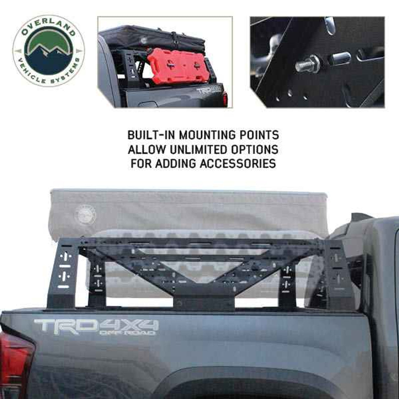Universal Mid Height Rack For Pick Up Trucks