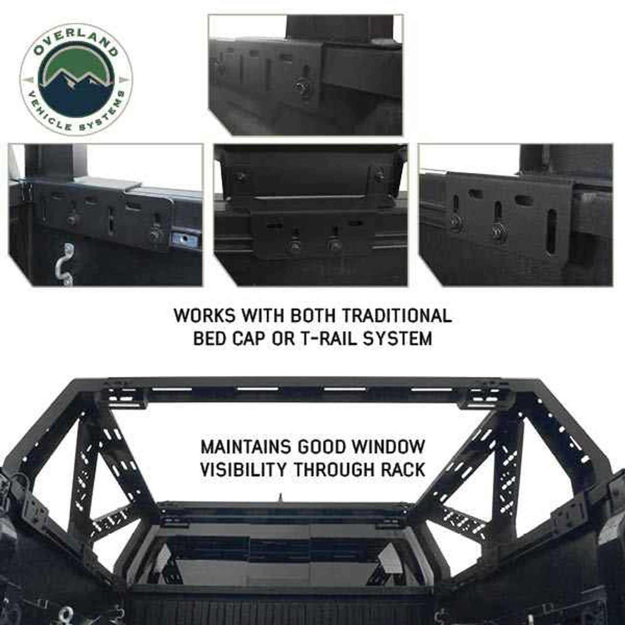 Universal Mid Height Rack For Pick Up Trucks