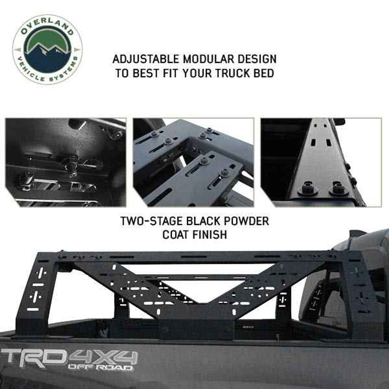 Universal Mid Height Rack For Pick Up Trucks