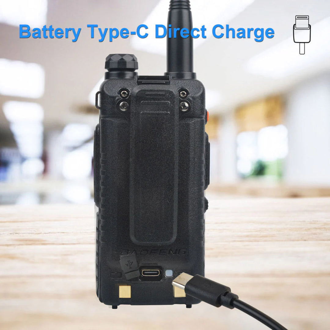 Radio, type C charger, off road, two way radio