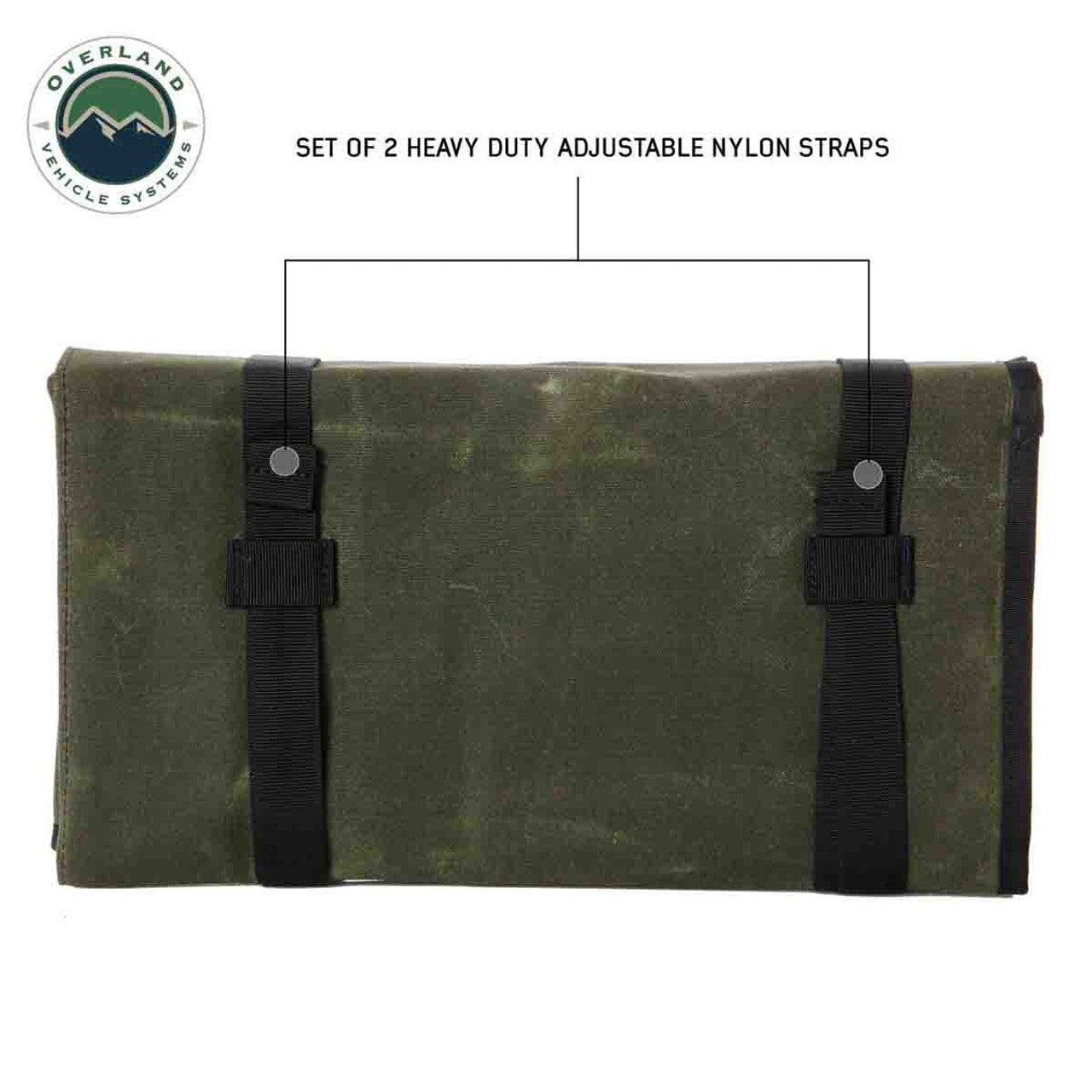 Rolled General Tool Storage Bag – #16 Waxed Canvas
