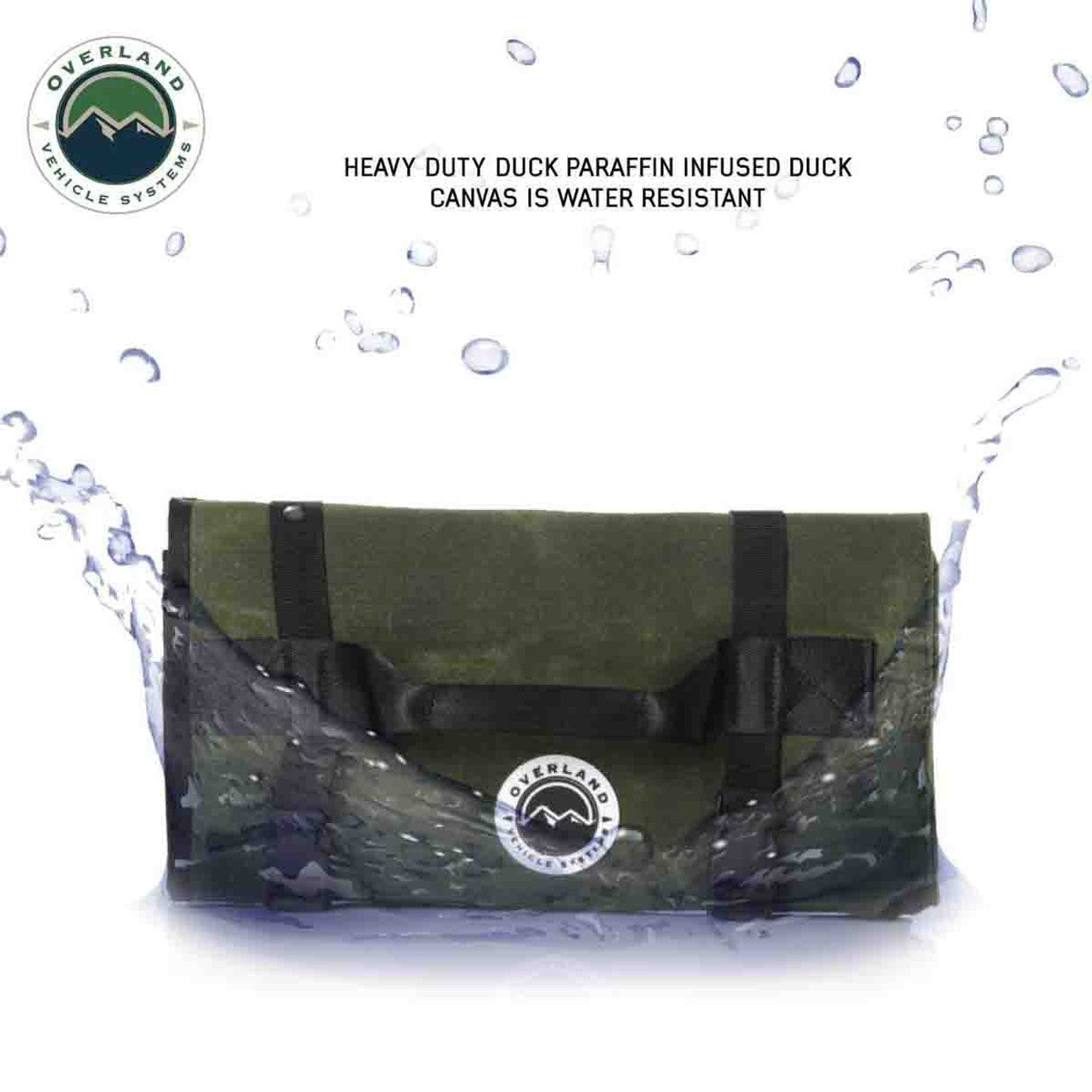 Rolled General Tool Storage Bag – #16 Waxed Canvas