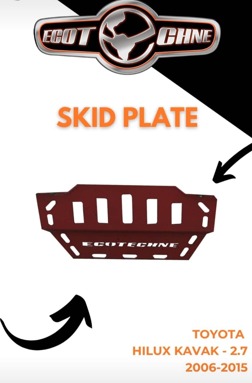 ECOTCHNE Heavy-Duty Skid Plate for Toyota Hilux KAVAK 2.7 (2006-2015)