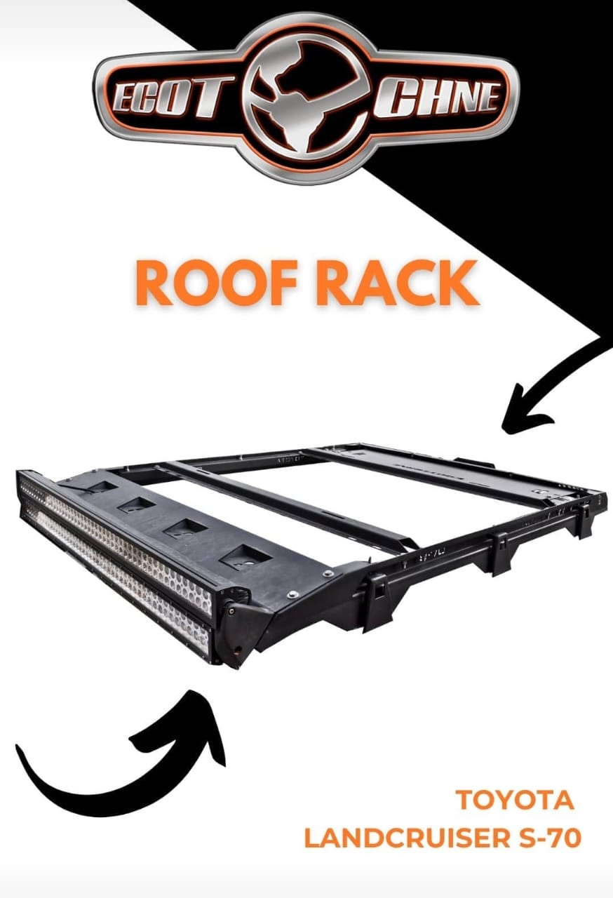 ECOTCHNE Heavy-Duty Roof Rack for Toyota Land Cruiser 70 Series (S70/S76)