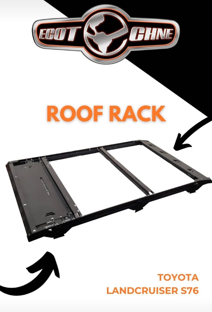 ECOTCHNE Heavy-Duty Roof Rack for Toyota Land Cruiser 70 Series (S70/S76)