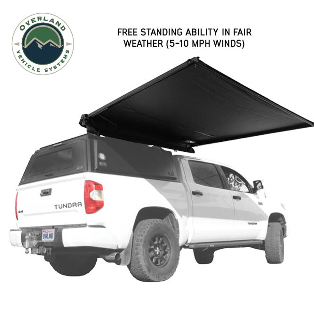 XD Nomadic Self-Deploying 90° Awning w/ Lights & Blackout Fabric