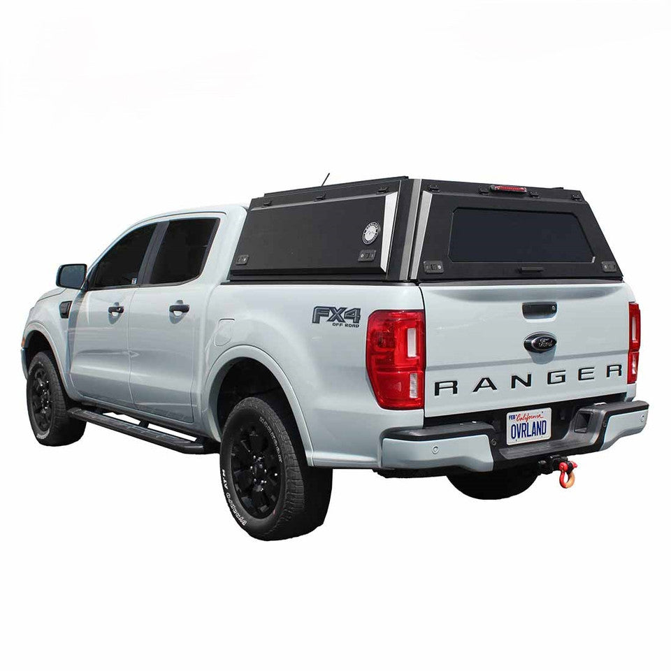 Expedition Truck Cap with Full Wing Doors, Front & Rear Window & 3RD Brake Light