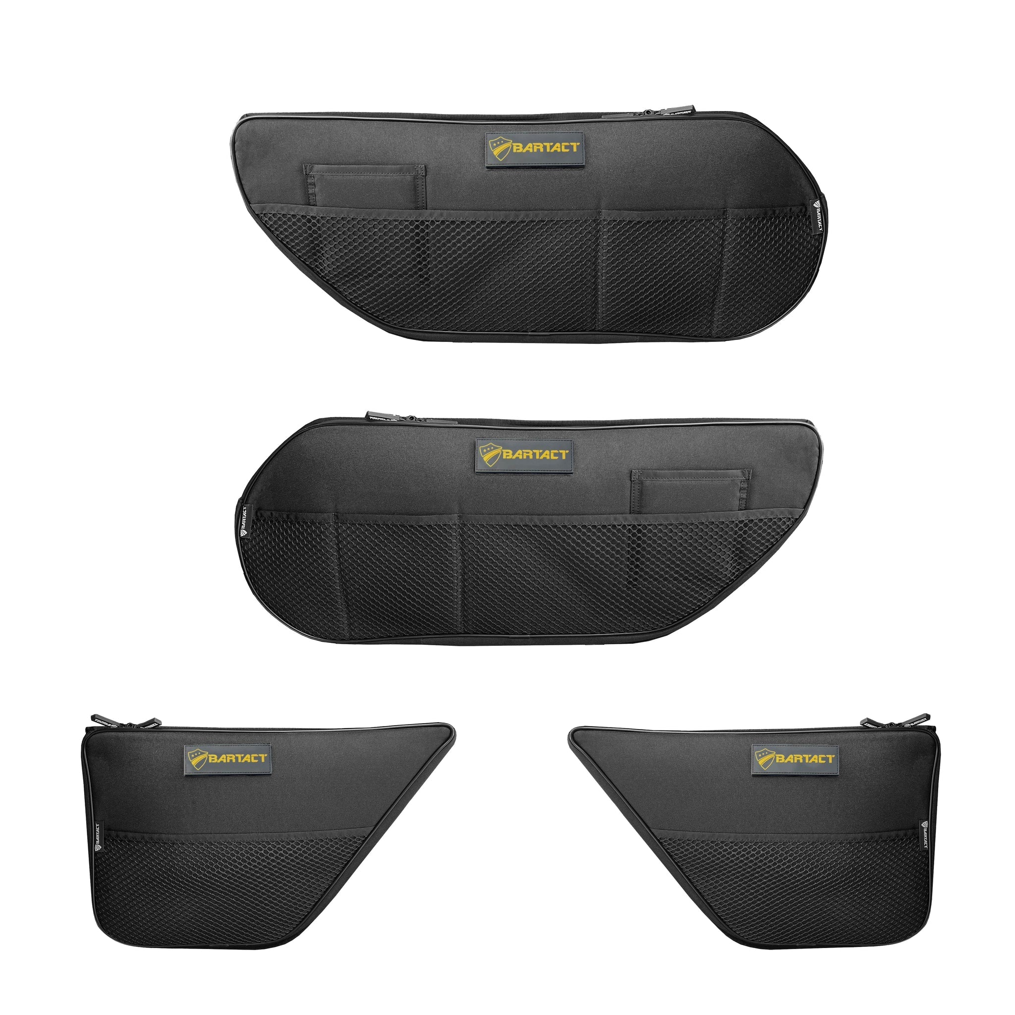 Bartact Wrangliator Full Set Door Storage Bags for Jeep Wrangler JLU & Gladiator