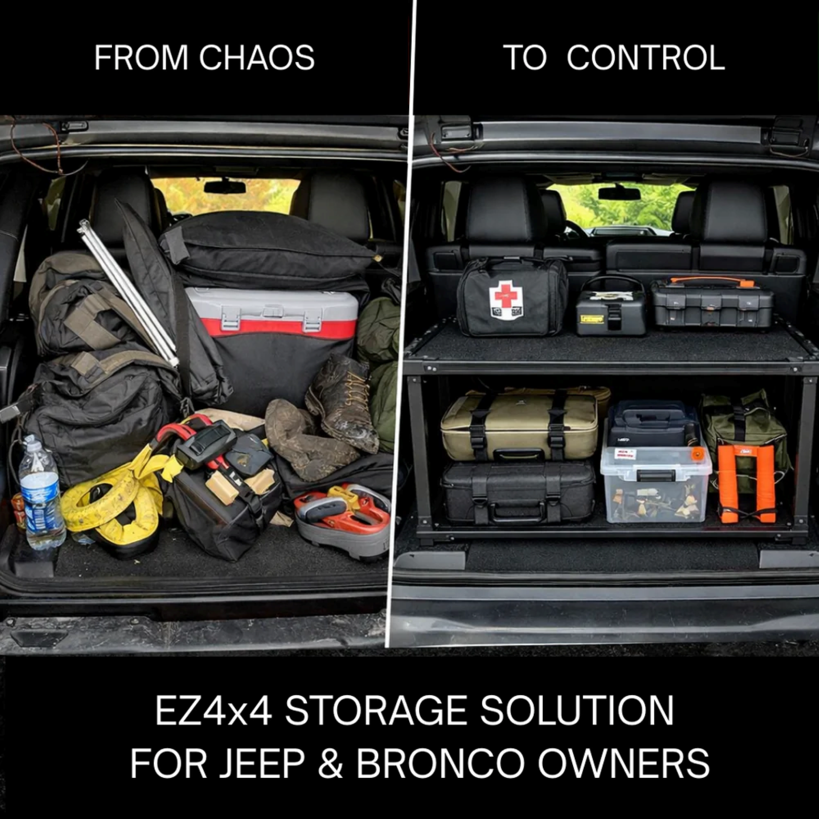 Smart Storage Solution for Jeep & Bronco Owners