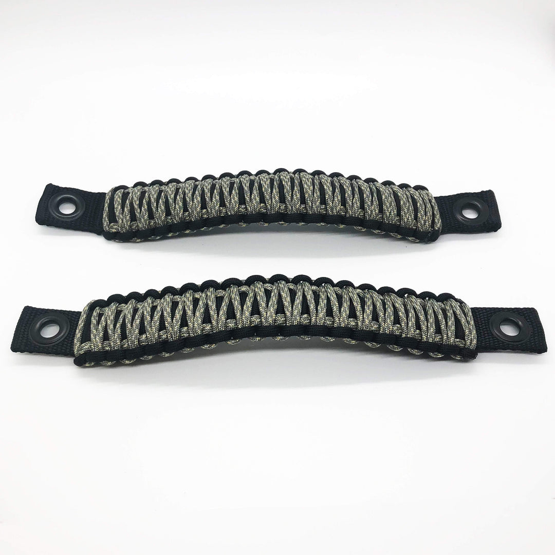 Paracord Grab Handles Bolt-On for Jeep® Wrangler JL, JLU & Gladiator 2018+ Made in USA - 550 Paracord | Bartact®