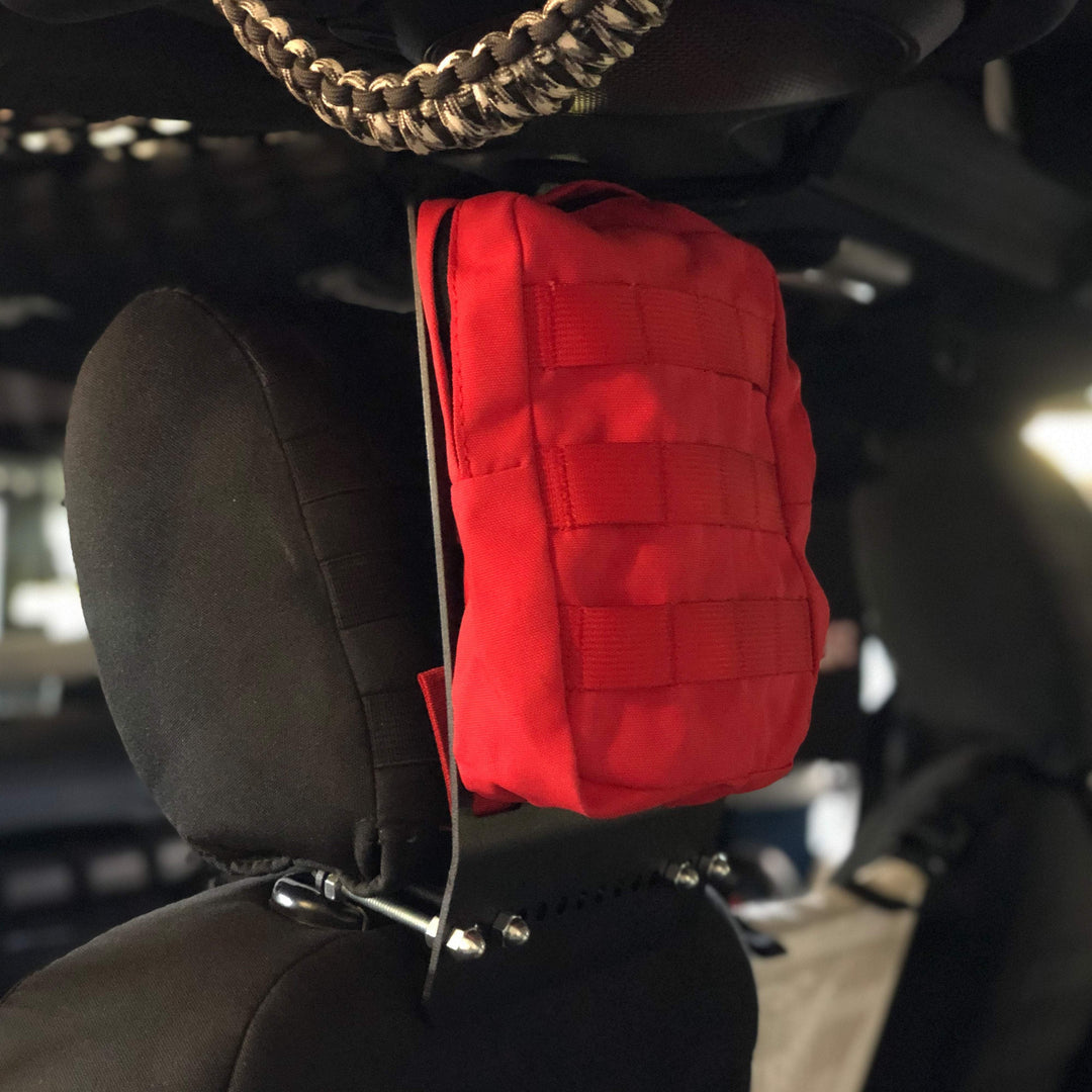 MOLLE Panel for Adjustable Head Rests V2 | Bartact | Patent Pending