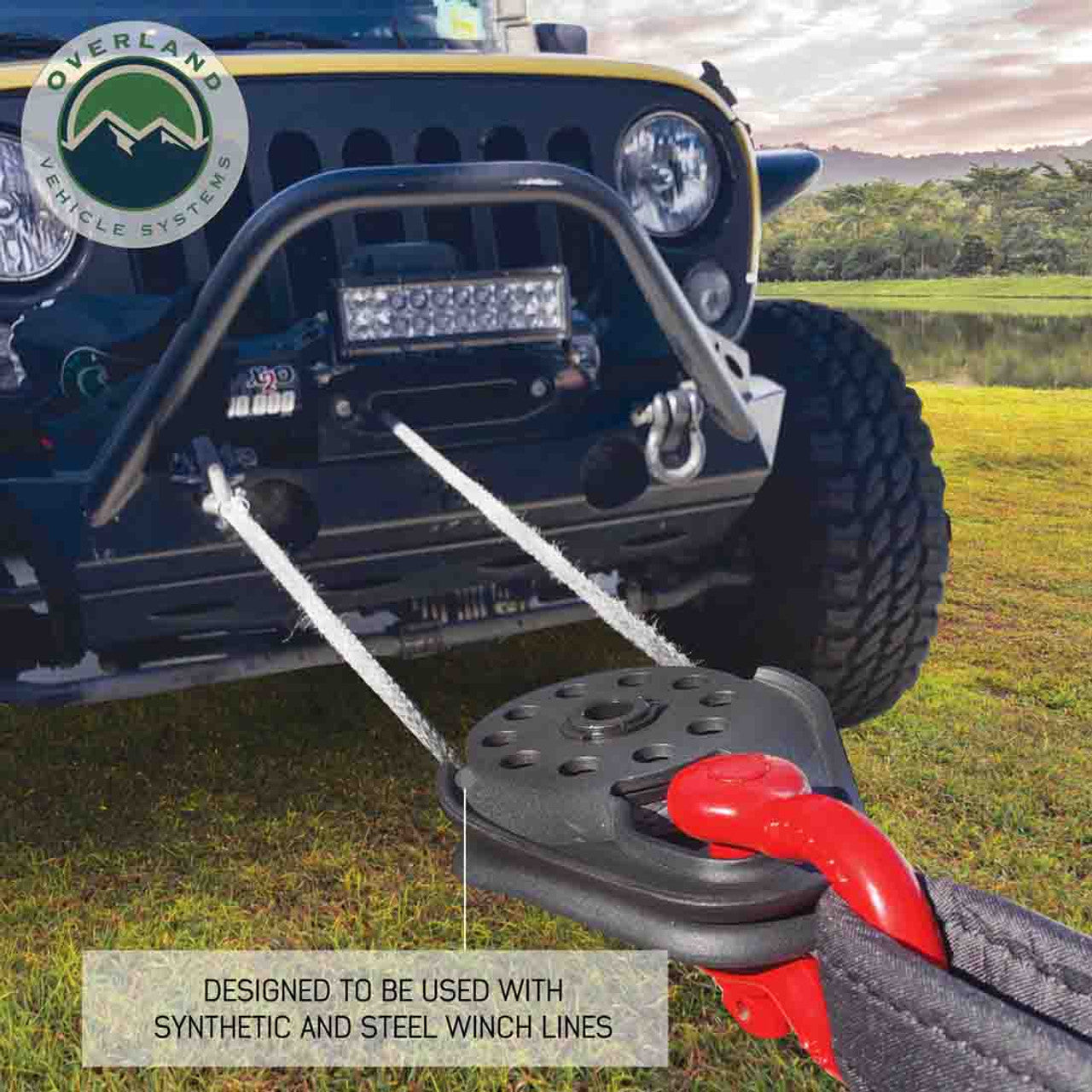 Heavy Duty Snatch Block – 20,000 lb