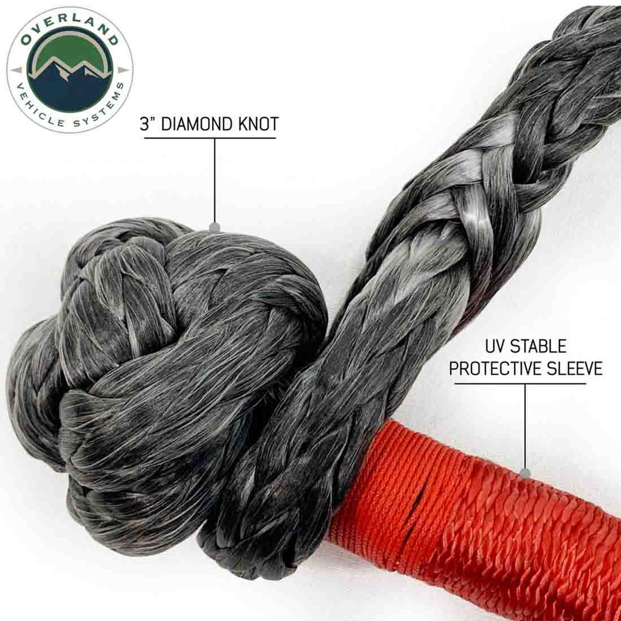 Soft Shackle 5/8" x 23" – 44,500 LB with Storage Bag