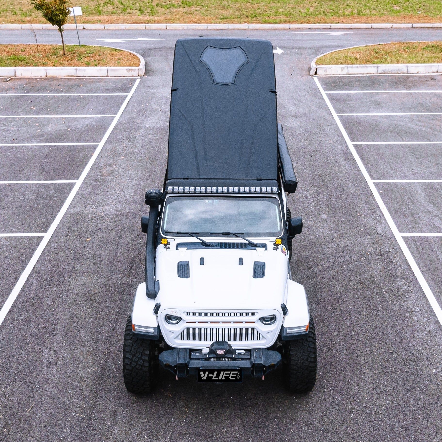 Jeep Wrangler JL Hard Shell Rooftop Tent (One Piece Camper)