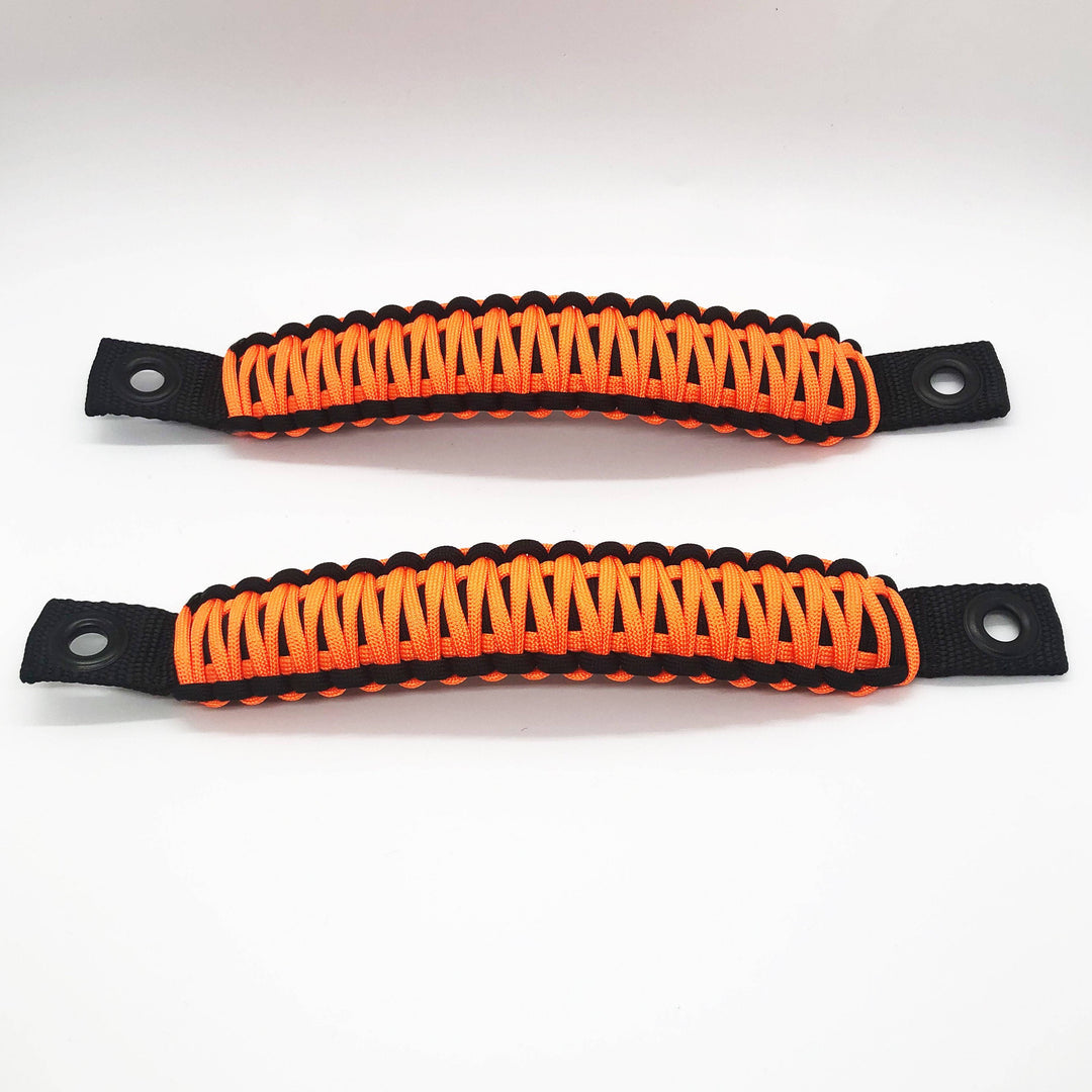 Paracord Grab Handles Bolt-On for Jeep® Wrangler JL, JLU & Gladiator 2018+ Made in USA - 550 Paracord | Bartact®