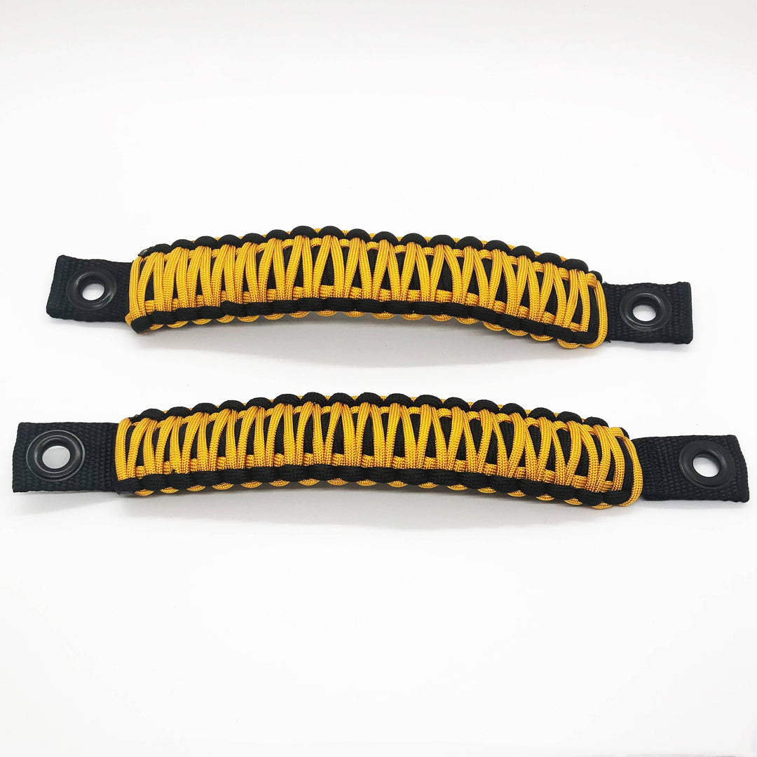Paracord Grab Handles Bolt-On for Jeep® Wrangler JL, JLU & Gladiator 2018+ Made in USA - 550 Paracord | Bartact®