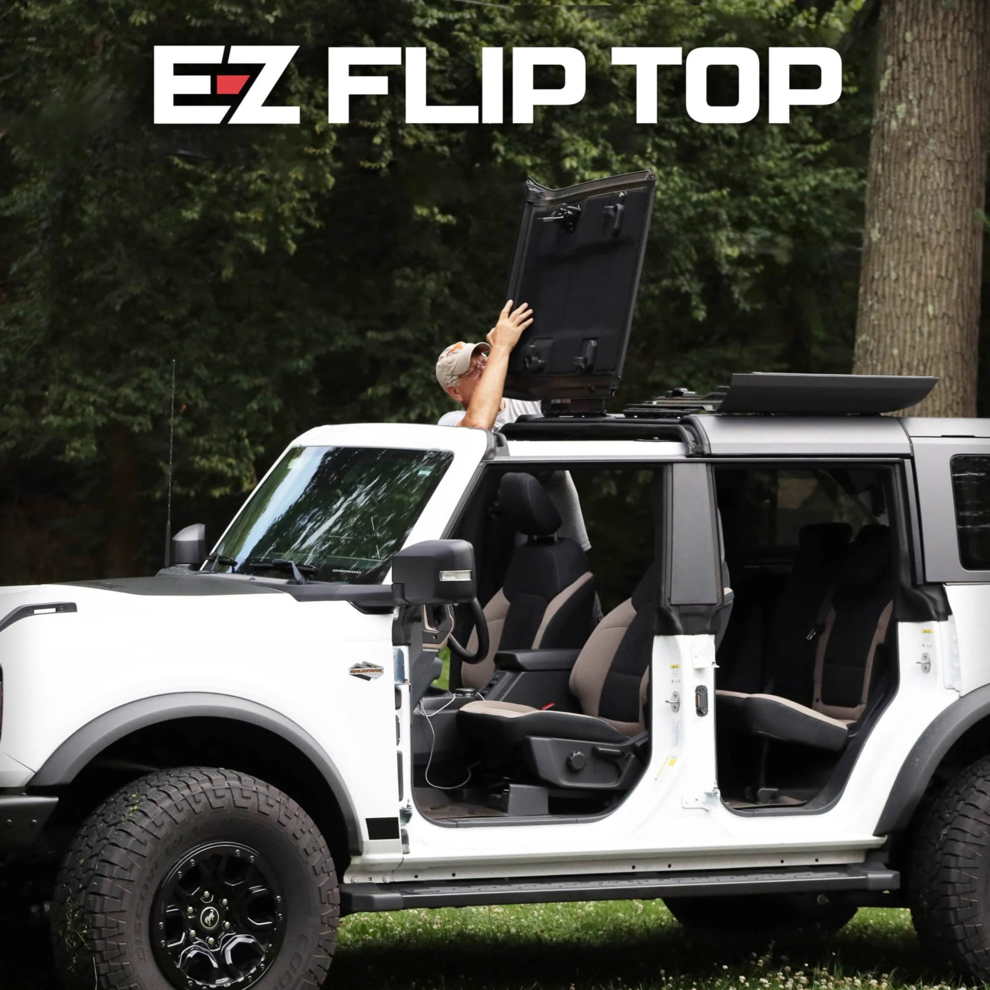 EZ4X4 FlipTop for 2021+Bronco 4-Door/2-Door