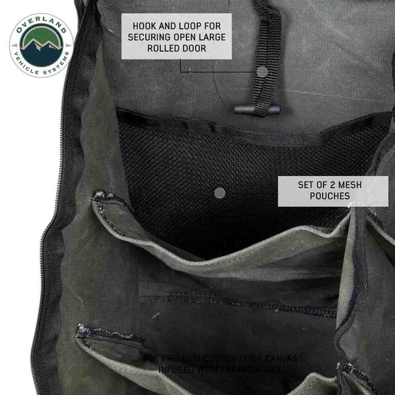 Camping Gear Storage Bag – #16 Waxed Canvas