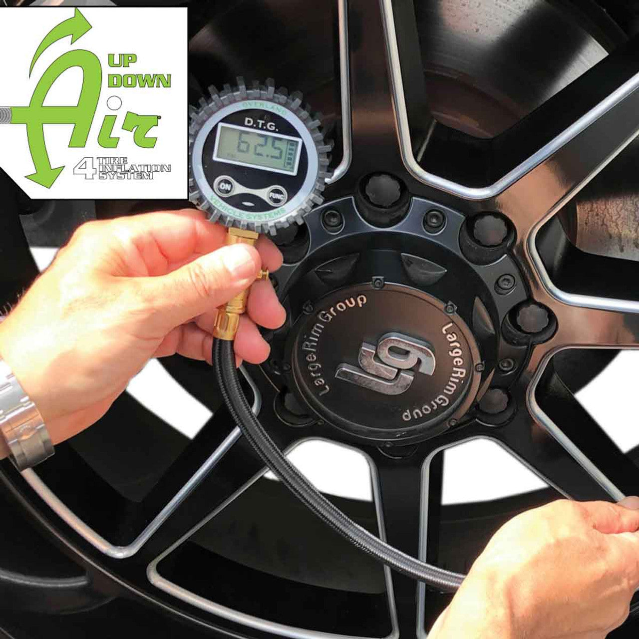 Digital air pressure gauge 