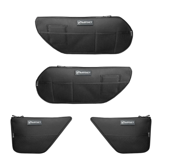 Wrangliator Full Set Door Storage Bags for Jeep Wrangler JLU & Gladiator