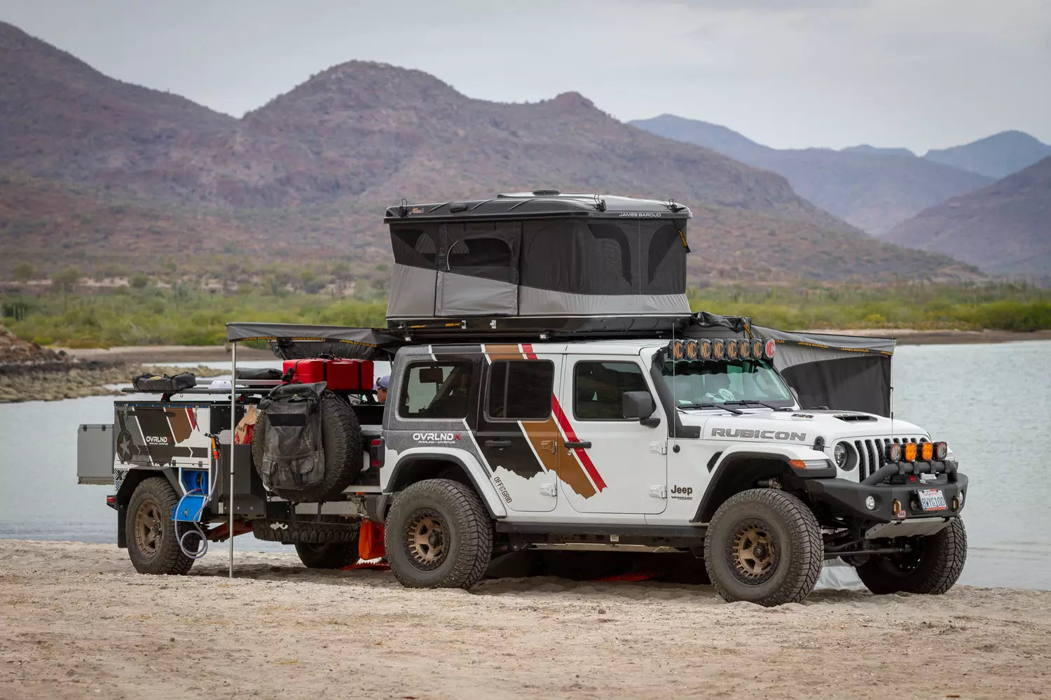 James baroud Grand raid rooftop tent 