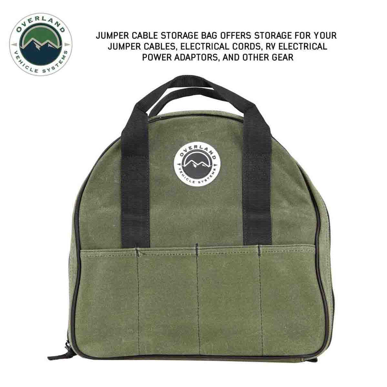 Jumper Cable Storage Bag – #16 Waxed Canvas