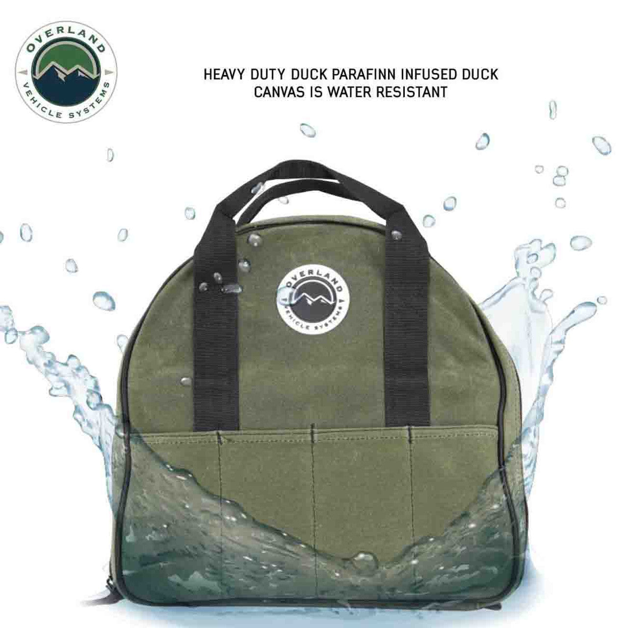 Jumper Cable Storage Bag – #16 Waxed Canvas