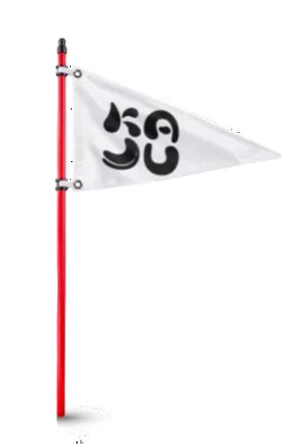 Off-Road Safety Flag Pole – 9ft