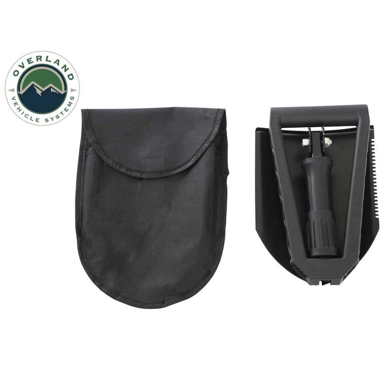 Multi-Functional Military Style Utility Shovel with Nylon Carrying Case