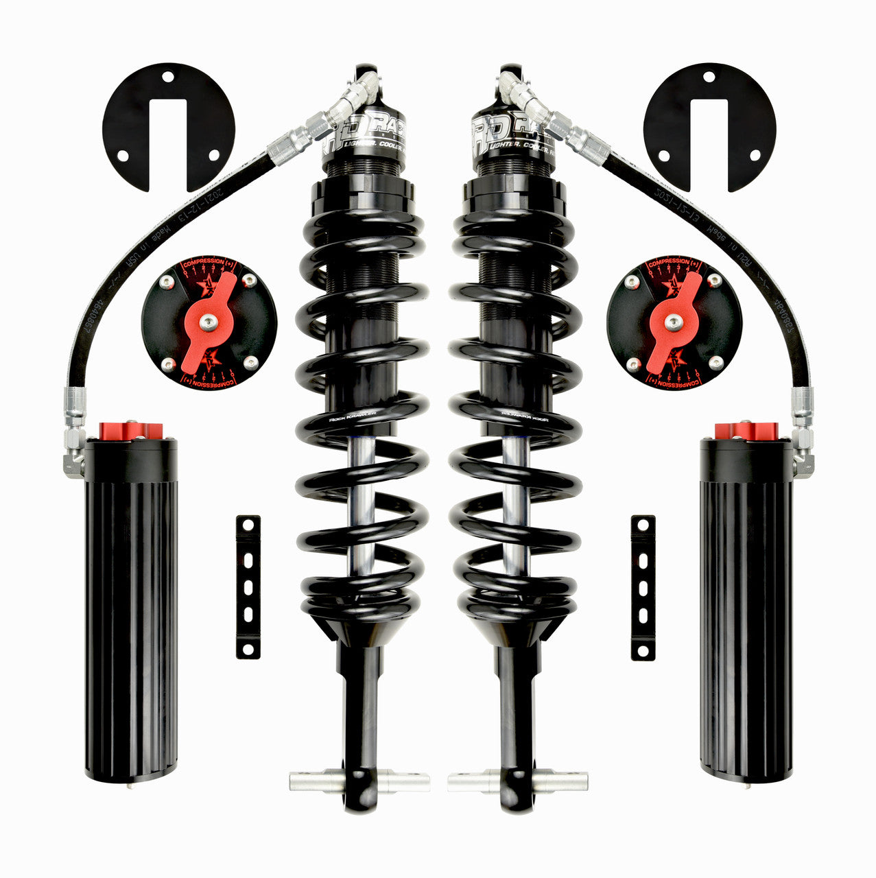 Bronco Stage 2 Front Coil Overs w/ FAST Adjuster – 2"-3" Lift for 6th Gen Broncos