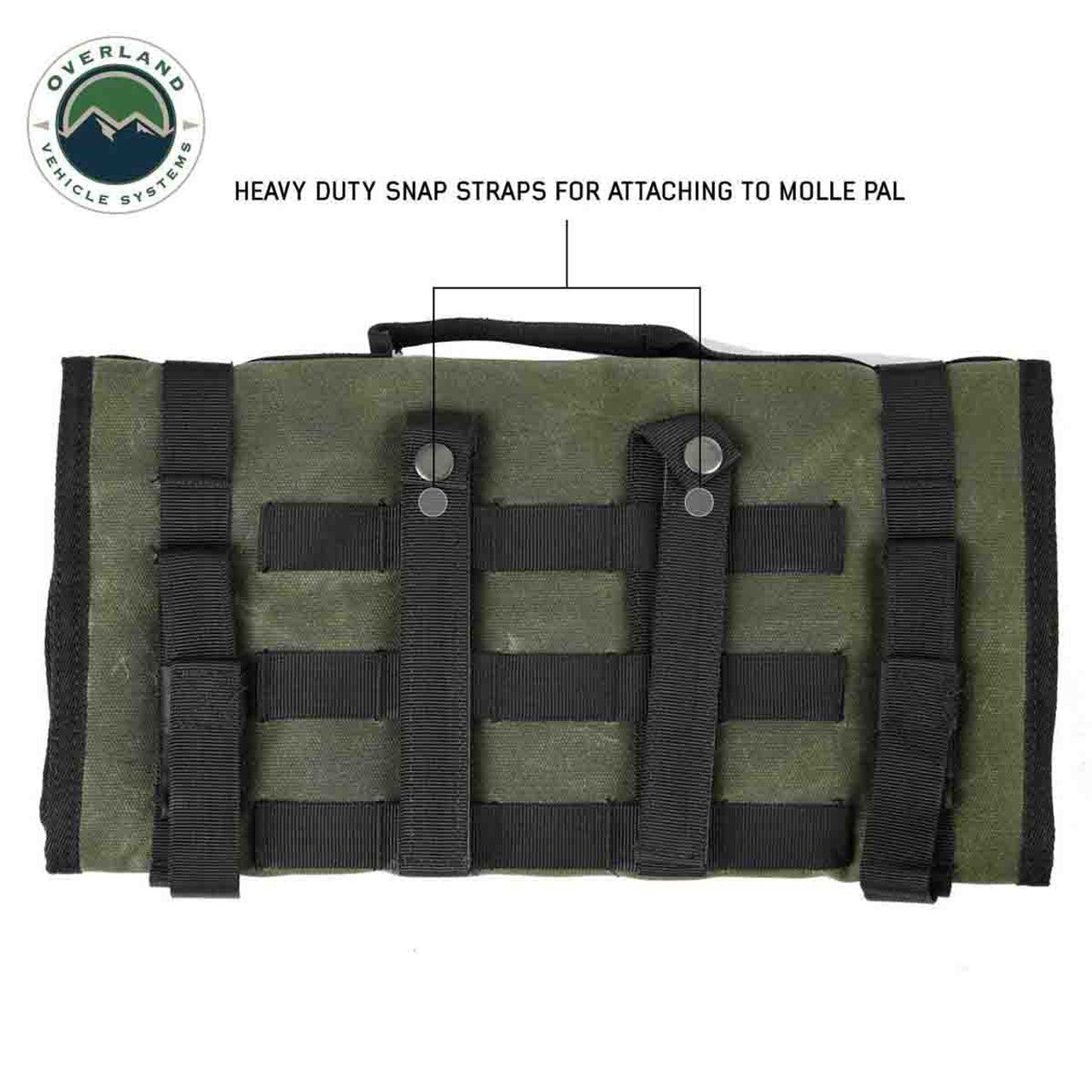 Rolled First Aid Storage Bag – #16 Waxed Canvas