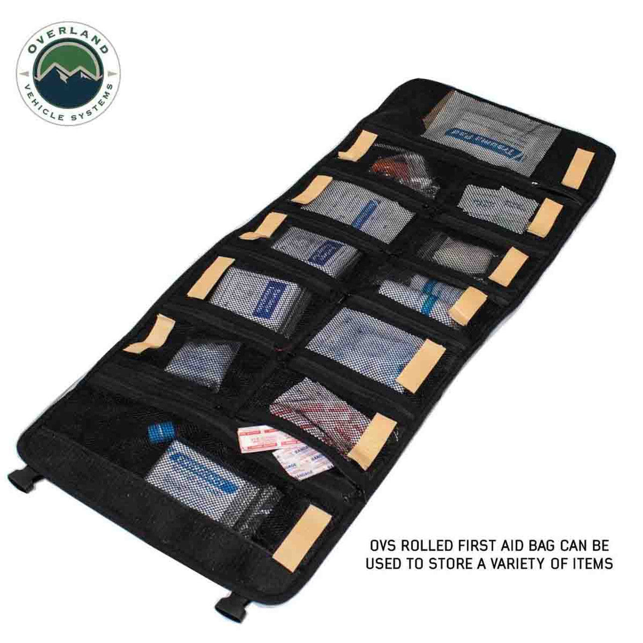 Rolled First Aid Storage Bag – #16 Waxed Canvas