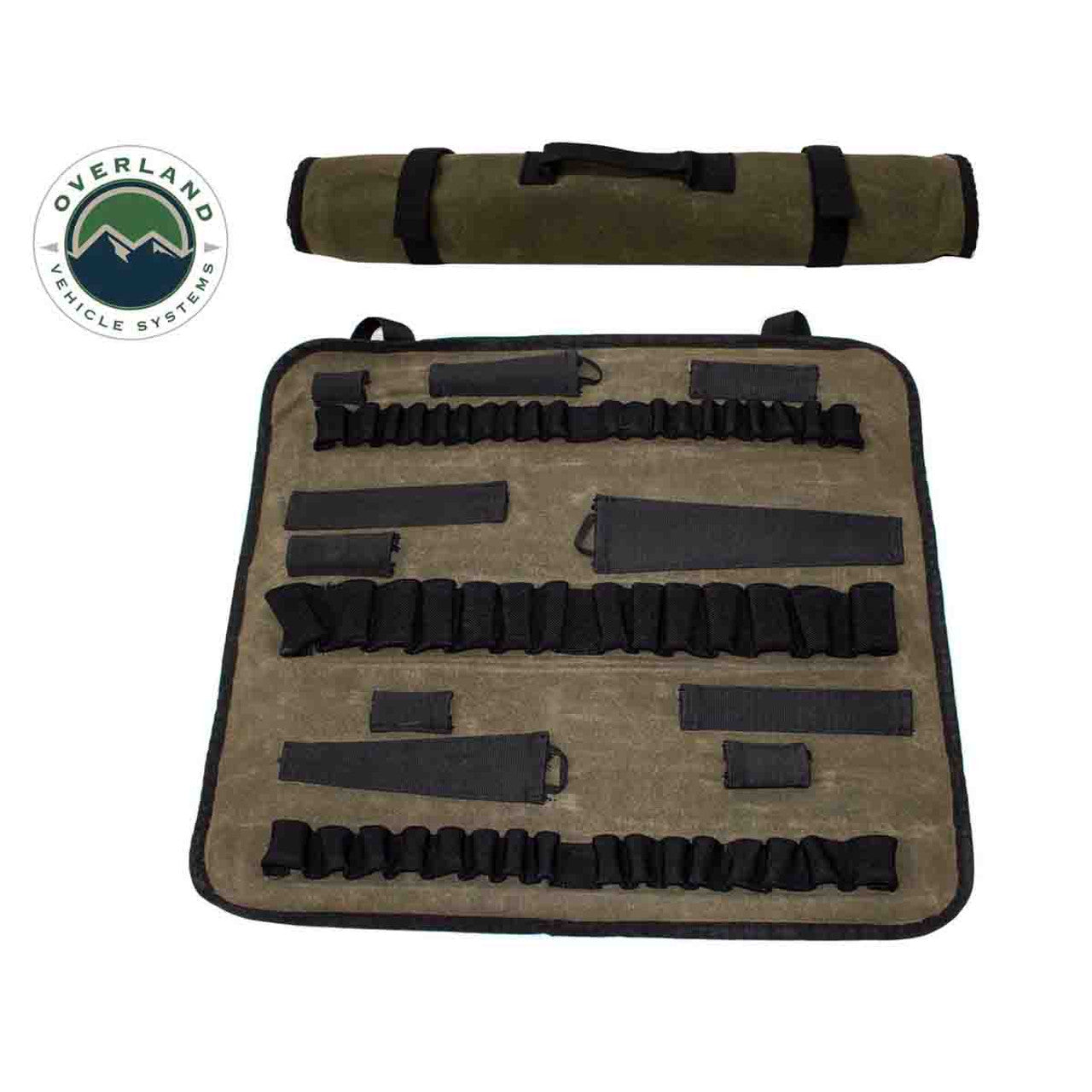 Rolled Socket Organizer Storage Bag – #16 Waxed Canvas