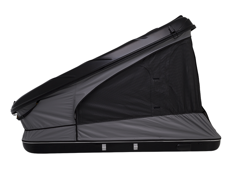 James baroud space rooftop tent in black
