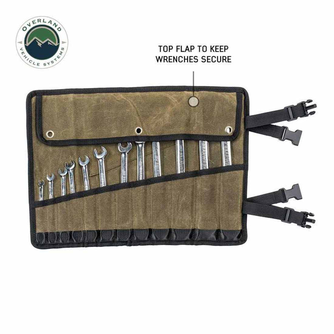 Wrench Tool Roll – #16 Waxed Canvas Storage