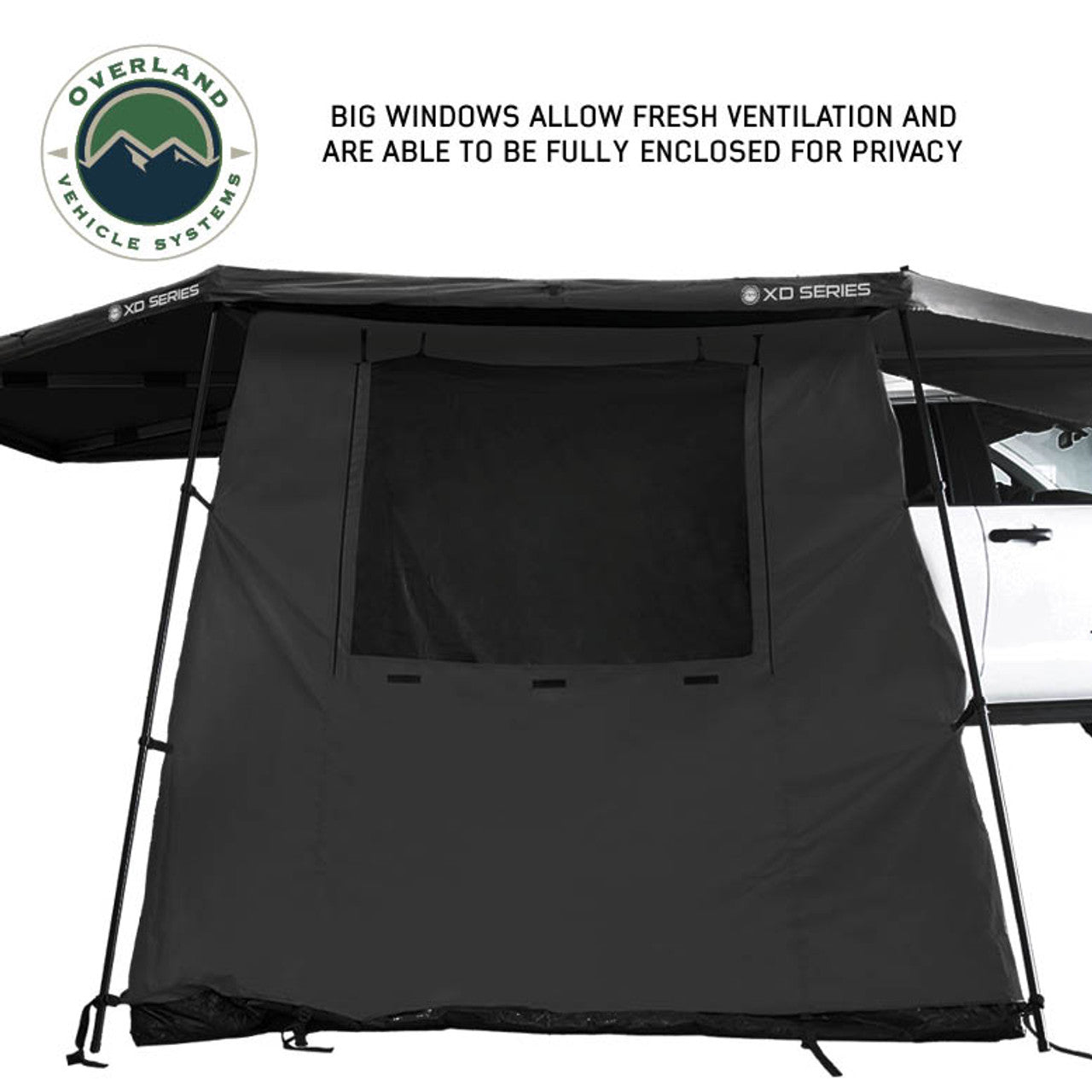 XD Nomadic 270/180 Degree Awning Annex Room Enclosure – Black