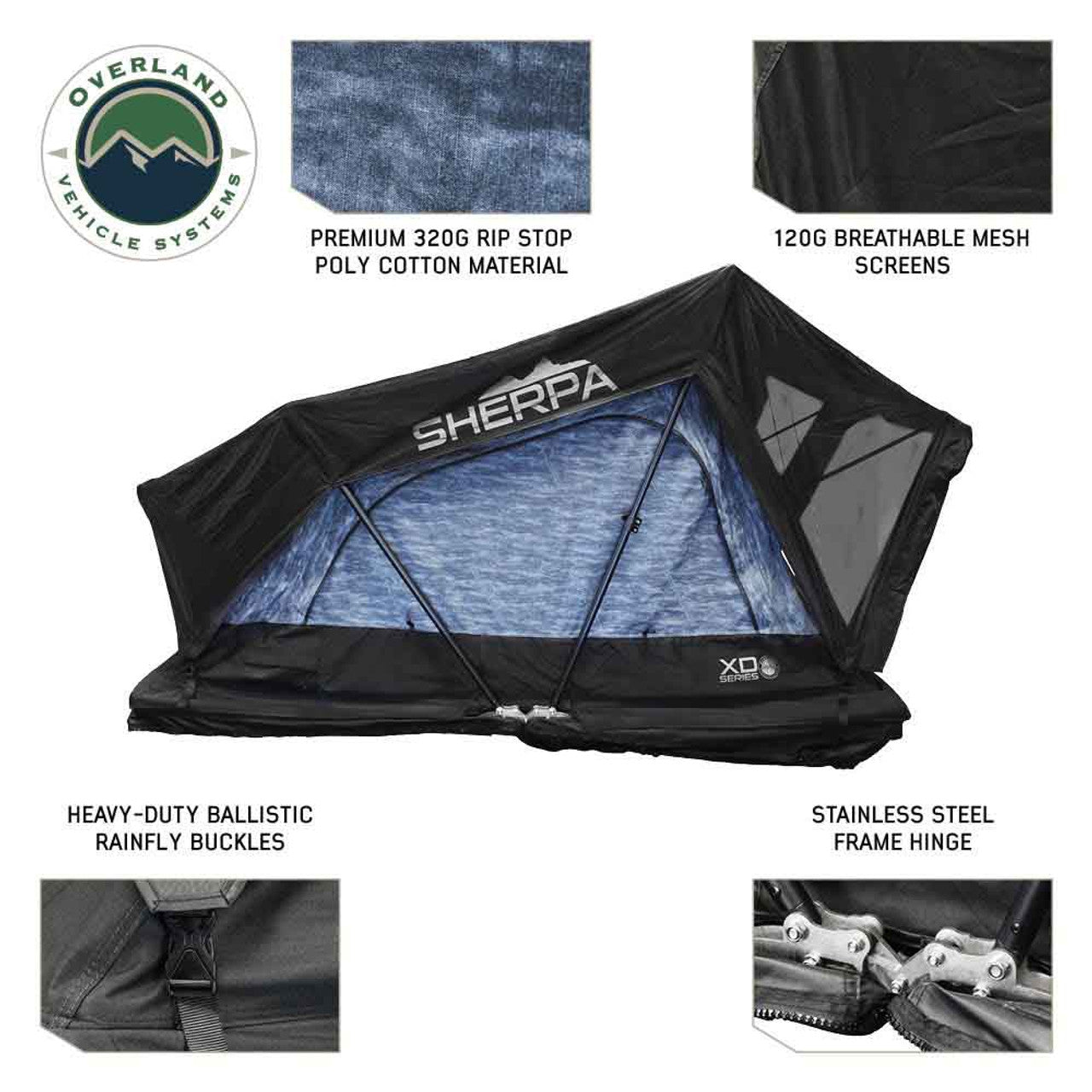 XD Sherpa Hybrid Soft Shell Roof Top Tent