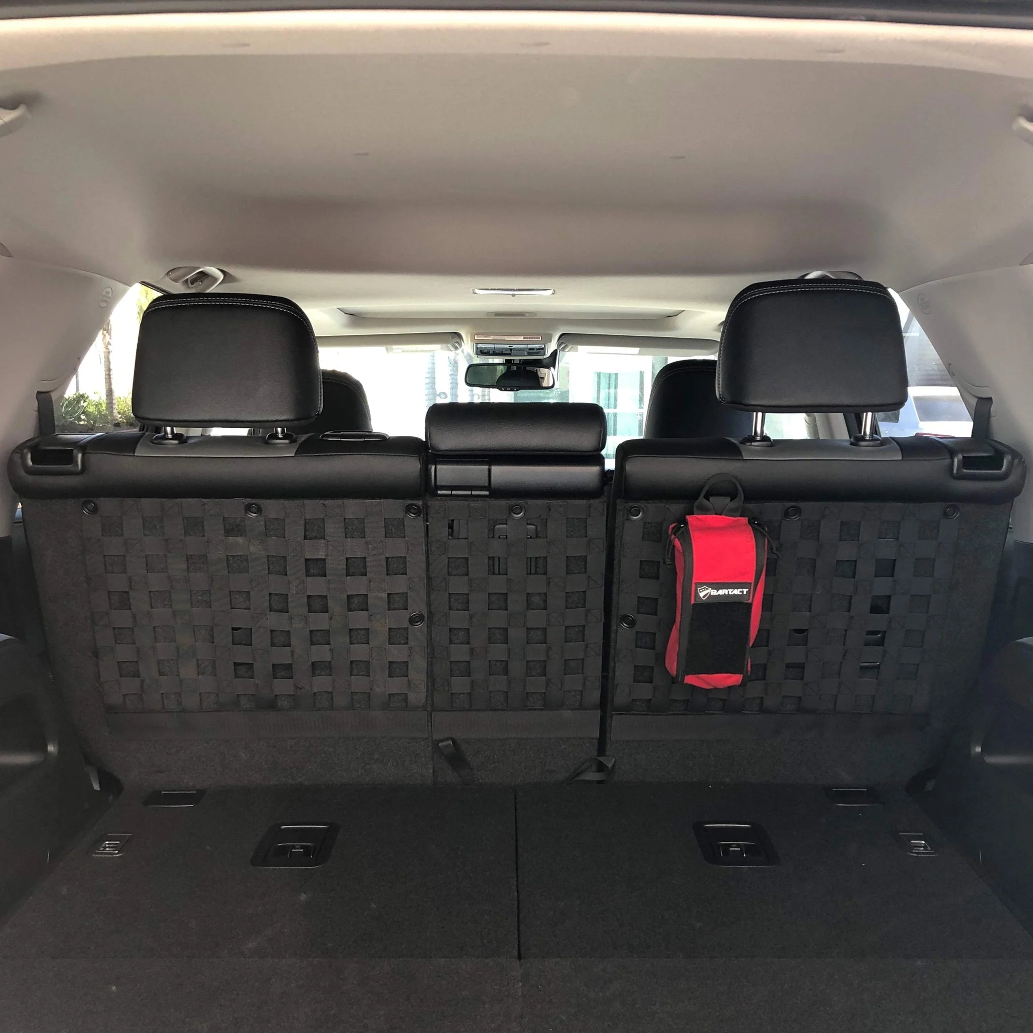 MOLLE Velcro Panel Net for Toyota 4Runner (2010–2021, 2nd Row Rear Bench)