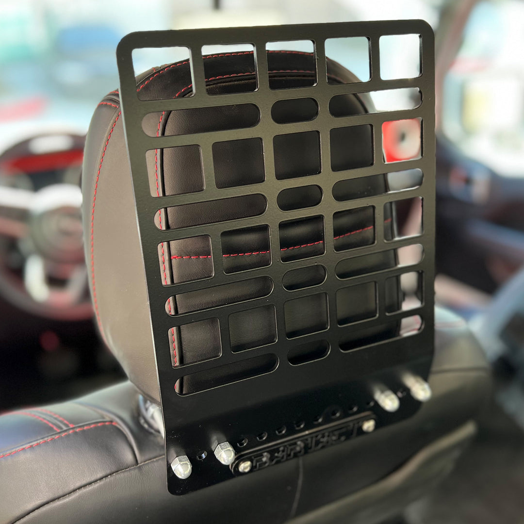 MOLLE Panel for Adjustable Head Rests V2 | Bartact | Patent Pending